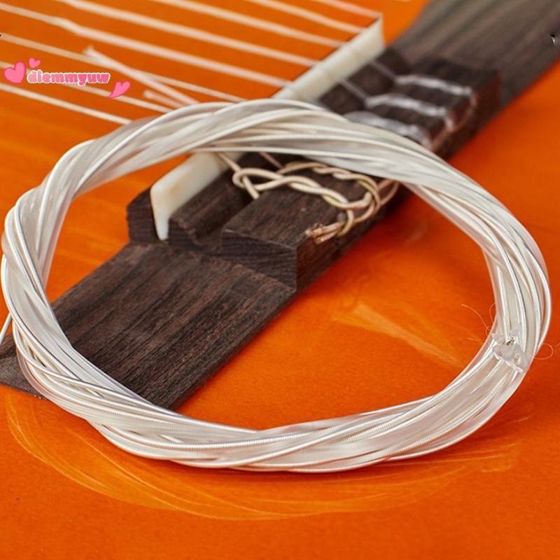 6PCS Guitar Strings Nylon bạc Strings Set đối với cổ điển guitar cổ điển
