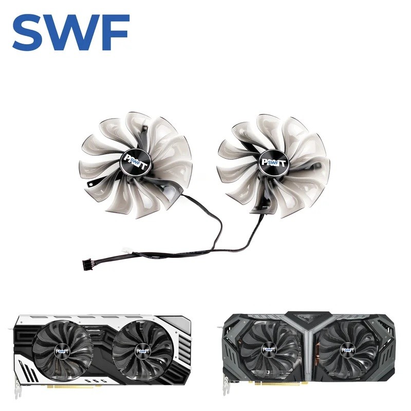 * Quạt làm mát 95MM GAA8S2U RTX 2080 cho PALIT RTX 2060 2070 2080 Quạt làm mát thẻ Video Super JetSt