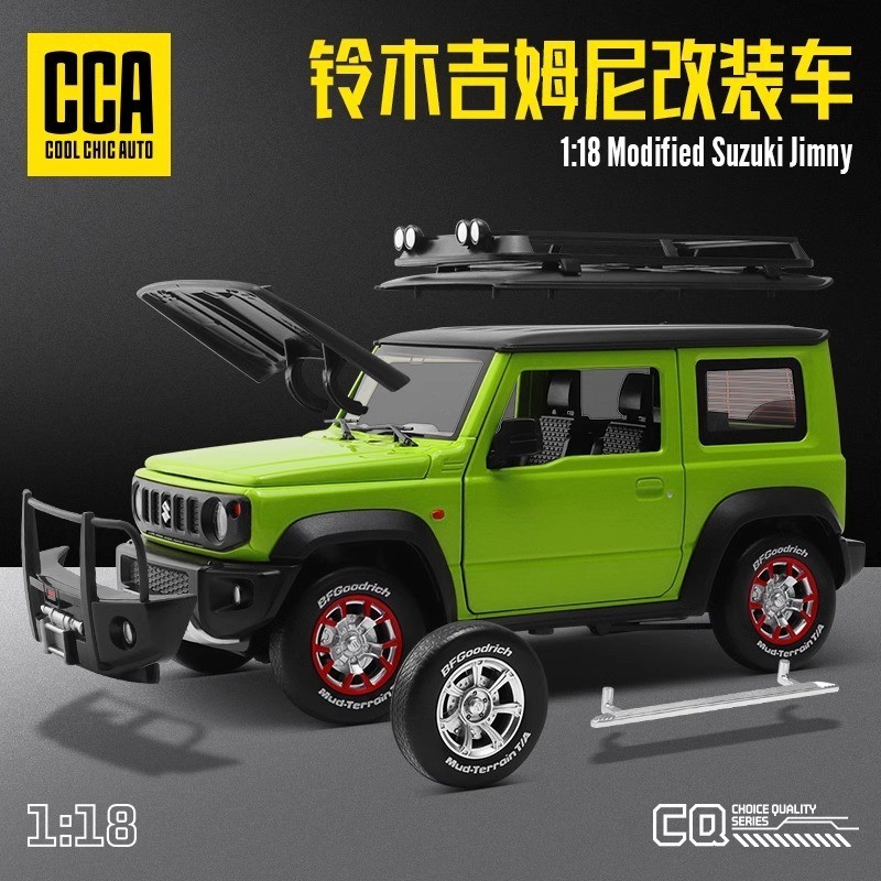 1: 18 Lớn Suzuki Jimny Hợp Kim Sửa Đổi DIY Xe Địa Hình Đồ Chơi Mô Hình Quà Tặng