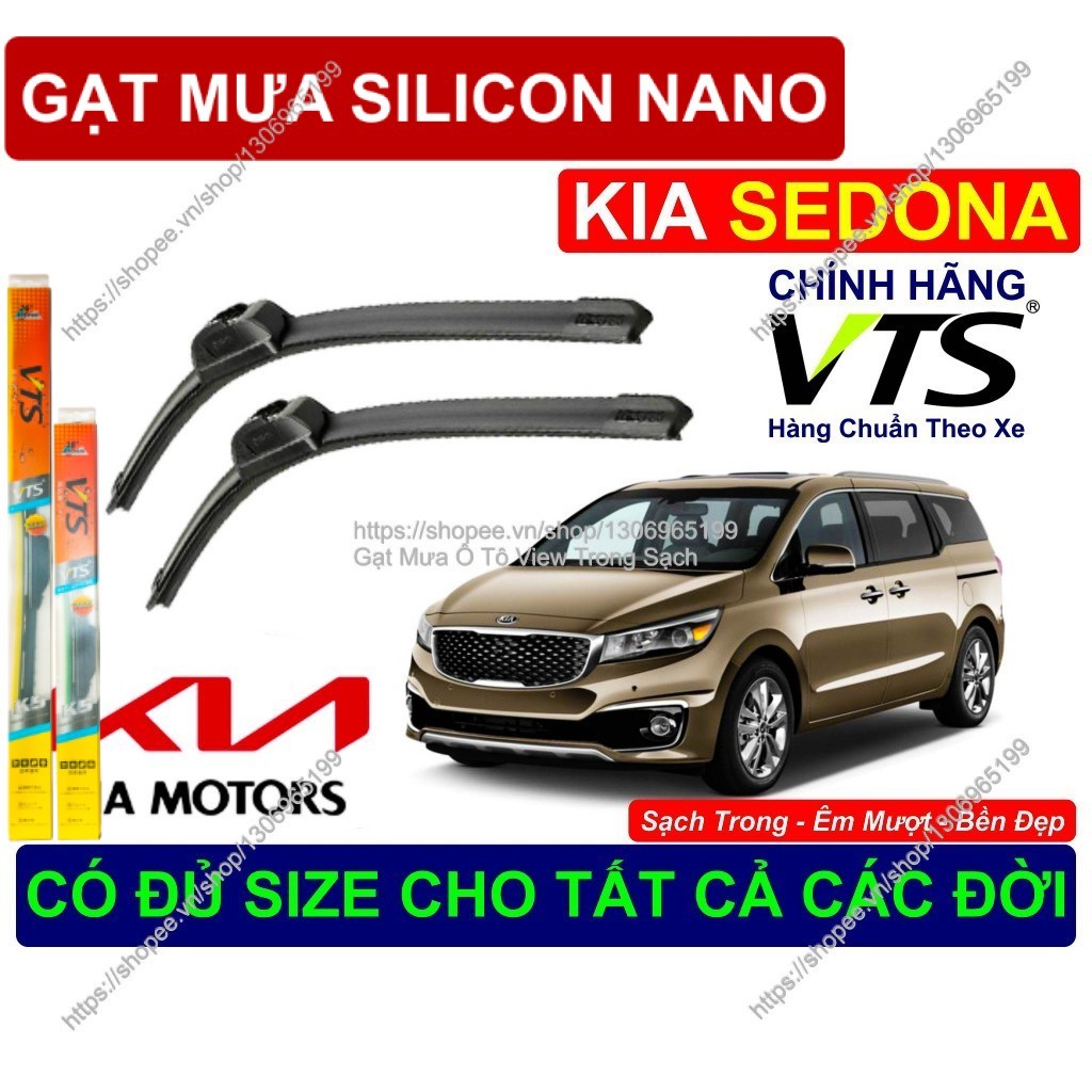 K5, Gạt Mưa Bền Đẹp Kính Lái KIA SEDONA, Cặp Gạt Mưa Kính Lái KIA SEDONA,  Đủ Size Cho  KIA SEDONA