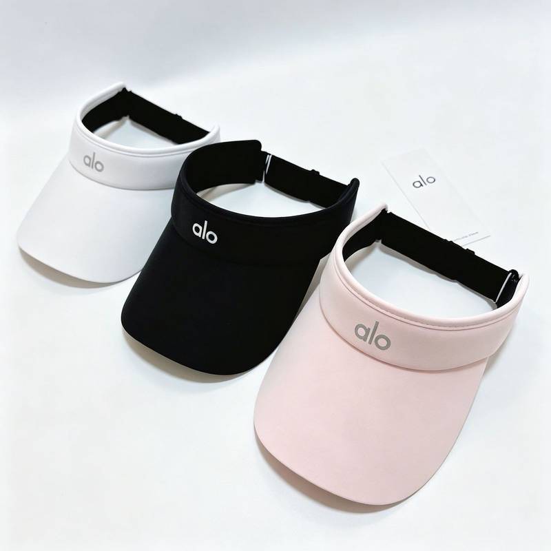 [New] Summer Hat Breathable Visor Cap Sun-Proof Simple Letters Hollow Sunbonnet Female Sports Cap ta