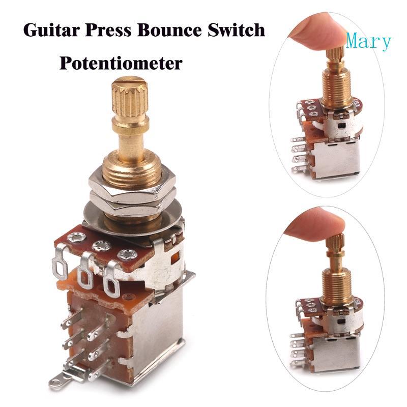 Mary Guitar Switch Núm A500K B500K A250K B250K Báo Chí Điều Khiển Điện Áp