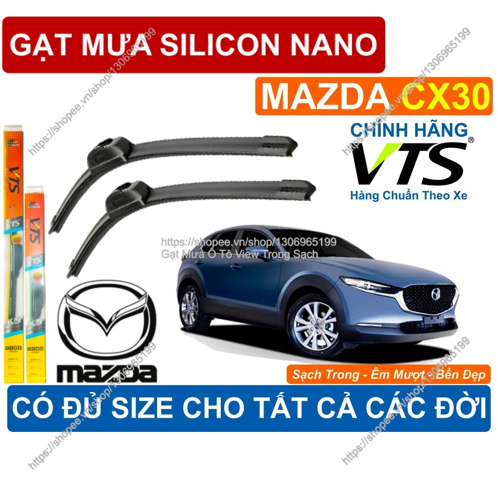 K5, Gạt Mưa K5 Kính Lái Mazda CX30, Cặp Gạt Mưa Kính Lái Mazda CX30,    Mazda CX30.