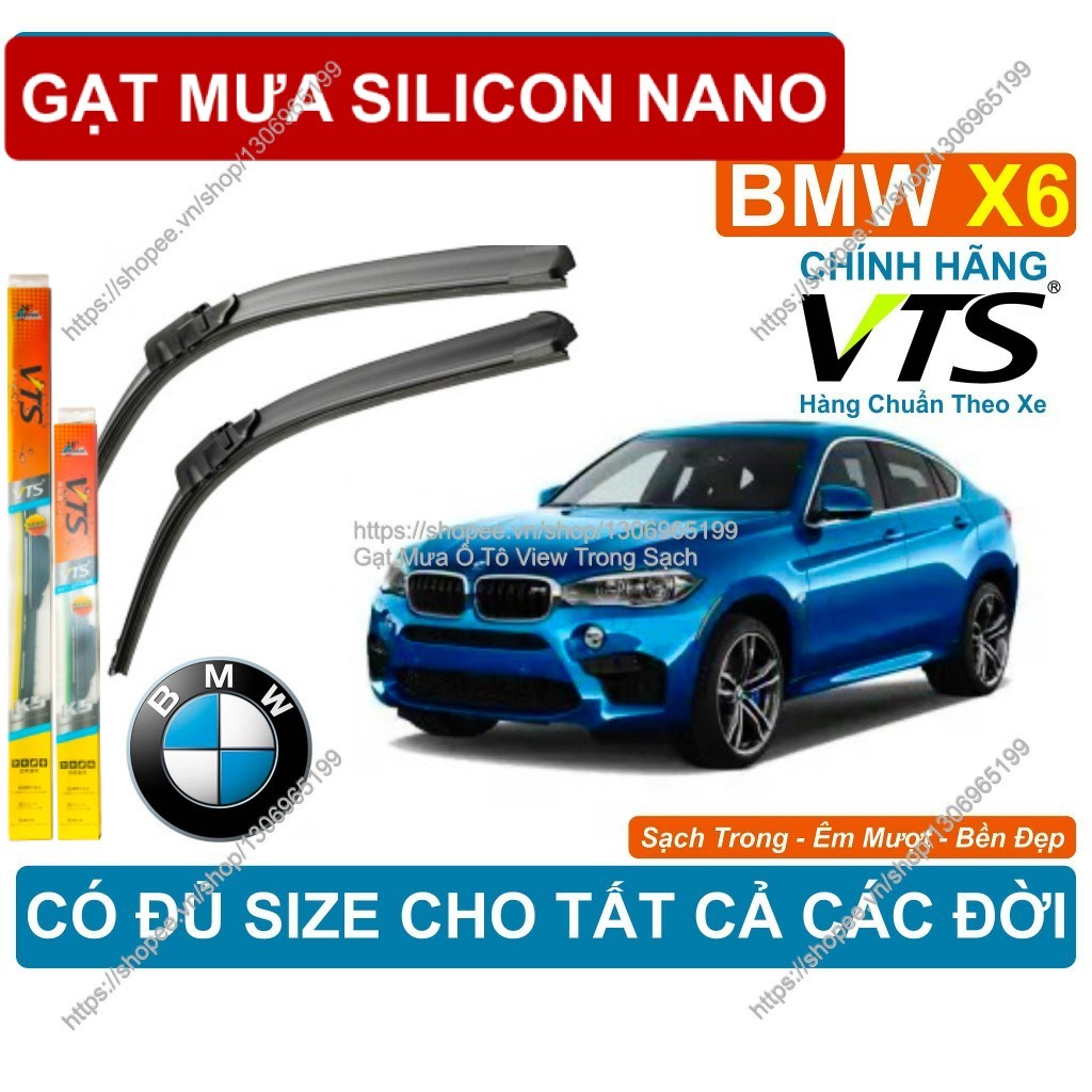 K5, Gạt Mưa Kính Lái BMW X6, Cặp Gạt Mưa Kính Lái   Dòng  BMW X6,        BMW X6, Gạt Sạch Êm Bền