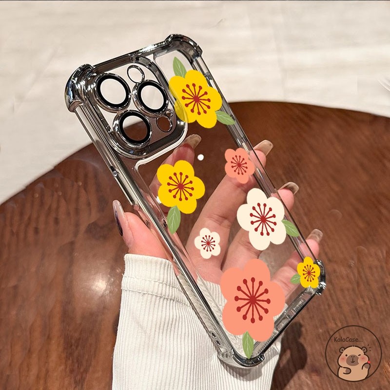 Dành Cho Realme GT8 GT7 GT 8 7 C85 Pro C71 C67 C65 C63 C61 C55 C53 C35 Ốp Điện Thoại Vàng Hồng mận H