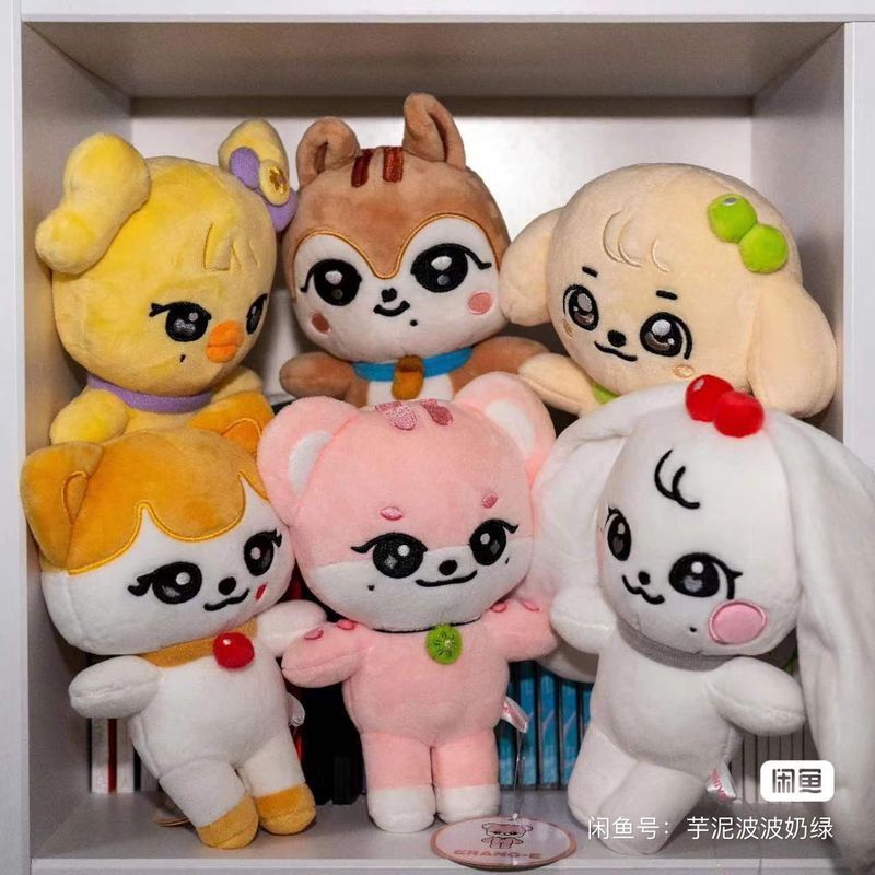 IVE anh đào Zhang Yuanying Doll minive Phim hoạt hình Búp bê dễ thương An Youzhen YUJIN Búp bê mùa t