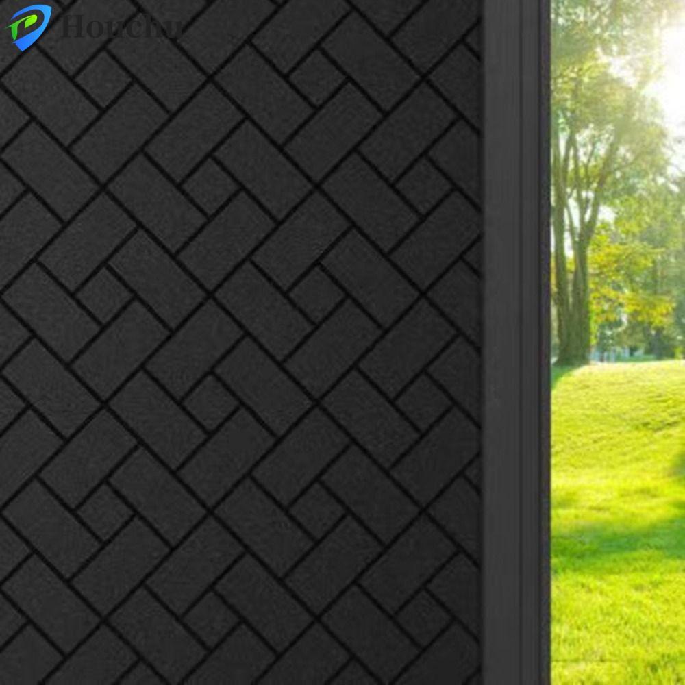 Houchu HOUCHU Total Blackout Window Film, Portable Static Clings Blackout Rèm, Cover Không Keo Chống