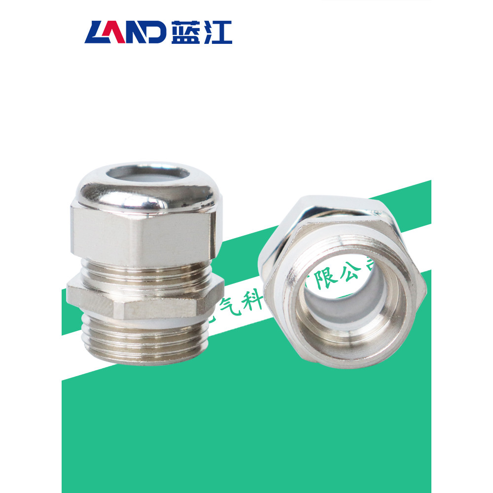 Lanjiang LAND Cáp Kim Loại Silicon Khớp Nam Chủ Đề Đồng Mạ Niken Chịu Nhiệt Gran IP68 Đầu Gran Chống