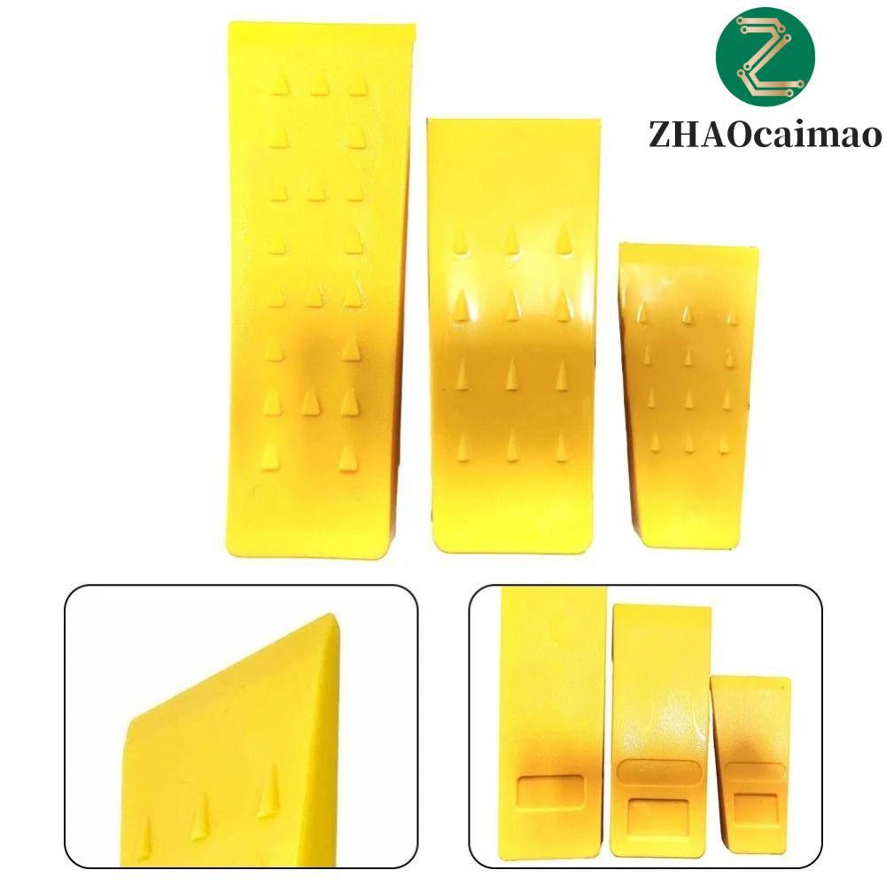 ZHAOCAIMAO Tree Felling Wedges, với gai 5.5 / 8 / 10 Inch Chainsaw Wedges cho cây, Durblle Nhựa ABS 