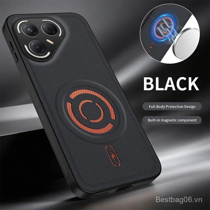Ốp điện thoại Màu Tô Màu Sang Trọng Cho Tecno Pova 7 Pro Không Dây Charing Back Shell Tecno Pova 7 U