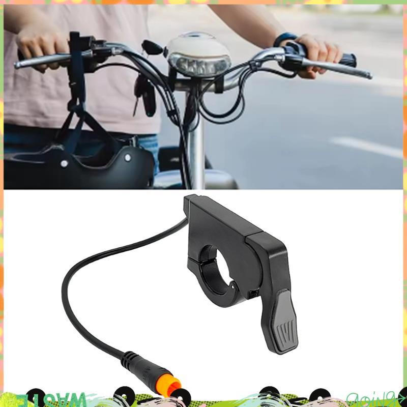 E Bike Mountain Bike Throttle Nút nhả nhanh Bộ tăng tốc điện Thumb Throttle M8 Cổng ga Tay cầm nhả