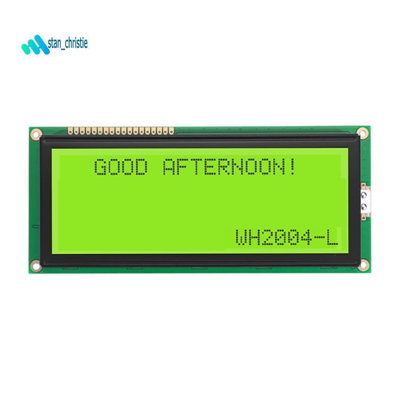 WH2004L COB lớn 5V Màn hình xanh vàng 20x4 Mô-đun hiển thị LCD Gharacter Độ phân giải 20x4