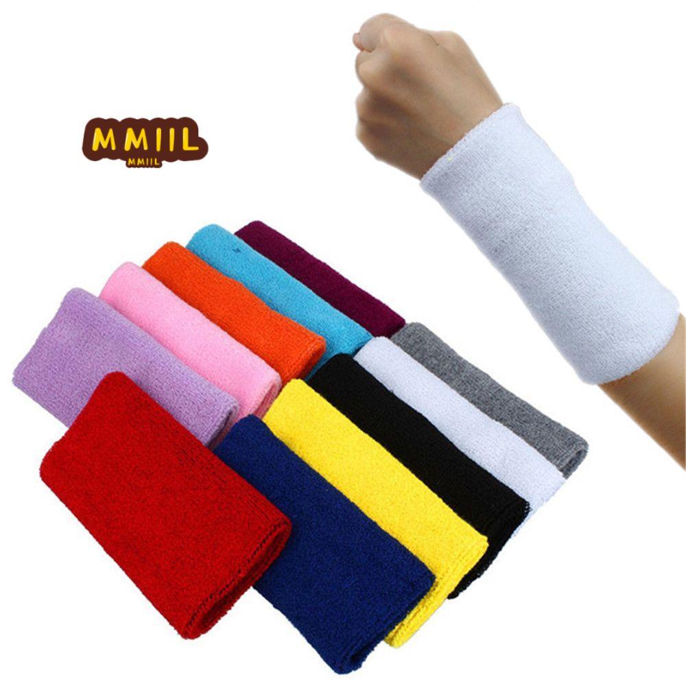 HIFUN Sweatband Thể thao Cricket Basketbal Gym Yoga Cầu lông cánh tay