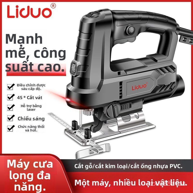 May cuoc day cam tay dung cat go van ep da nang dung dien gia dinh de su dung ben dep