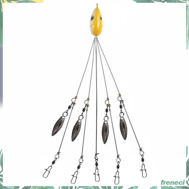 Alabama Rig Soft Swimbait Umbrella Rig Thiết kế lấy cảm hứng từ sinh học cho ngư dân Bass, Anglers