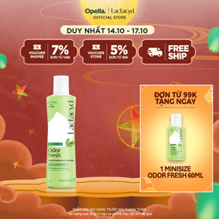 Dung Dịch Vệ Sinh Phụ nữ Lactacyd Odor Fresh Ngăn Mùi 24H 250ml