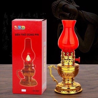 Đèn thờ/ chạy pin[TẶNG PIN].Đèn để bàn thờ cúng (GiaDungDuyHao)