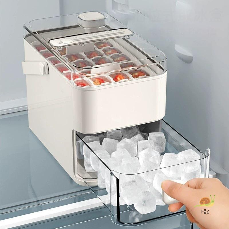 Máy làm đá F & Z 28 / 56-Cube có khả năng ép dễ dàng - Hai lớp, Thiết kế di động, Lưu trữ đá gia dụng mới