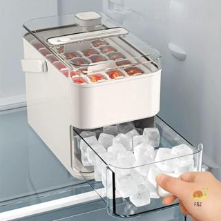 Máy làm đá F & Z 28 / 56-Cube có khả năng ép dễ dàng - Hai lớp, Thiết kế di động, Lưu trữ đá gia dụng mới