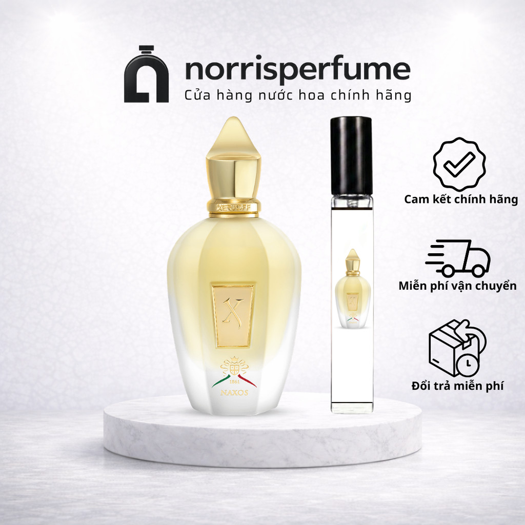 [Chính hãng] Nước Hoa Nam Chiết 10ml Xerjoff Naxos, Mật Ong Thuốc Lá Ấm Ngọt, Sang Trọng Và Cuốn Hút