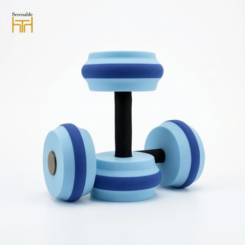 Quả tạ nước EVA Quả tạ nước Phao quả tạ thủy sinh nhẹ dành cho người mới bắt đầu, người cao tuổi