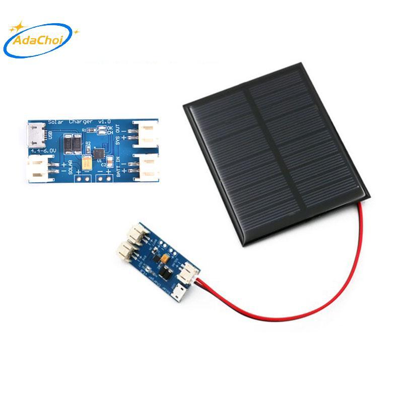 AdaChoi Mini Solar Lipo USB Ban Sạc CN3065 Module 500mADC4.4-6V VN