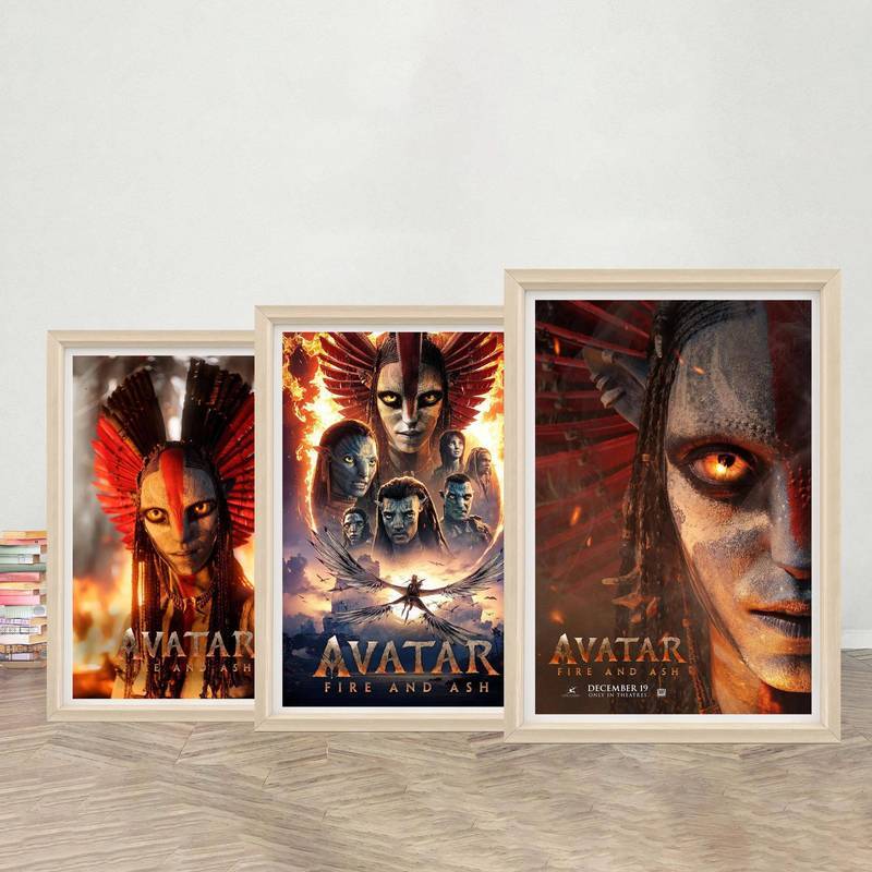 Avatar Fire and Ash Phim Canvas Nghệ Thuật Treo Tường, Avatar Phim Poster In Hình Cho Người Hâm Mộ T