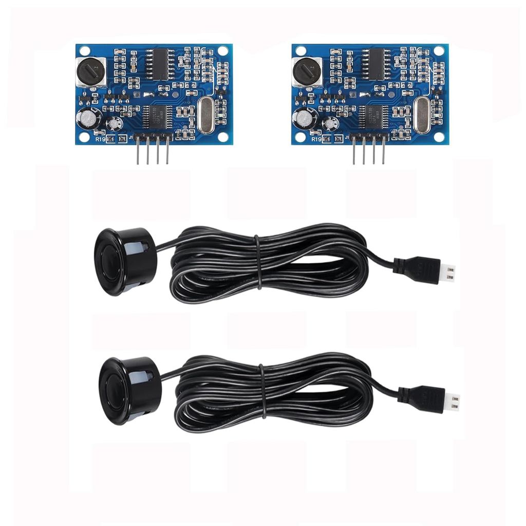 2 Chiếc JSN-SR04T Tích Hợp Cảm Biến Đo Khoảng Cách Mô Đun Đầu Dò Đo Khoảng Cách Siêu Âm Với Mô Đun C
