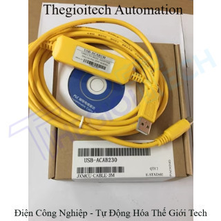 USB-ACAB230 Cáp Lập Trình Cho PLC Delta USB ACAB230 ACAB215 RS232 Cổng MD8 DVP ES EX EH EC SE SV SS 