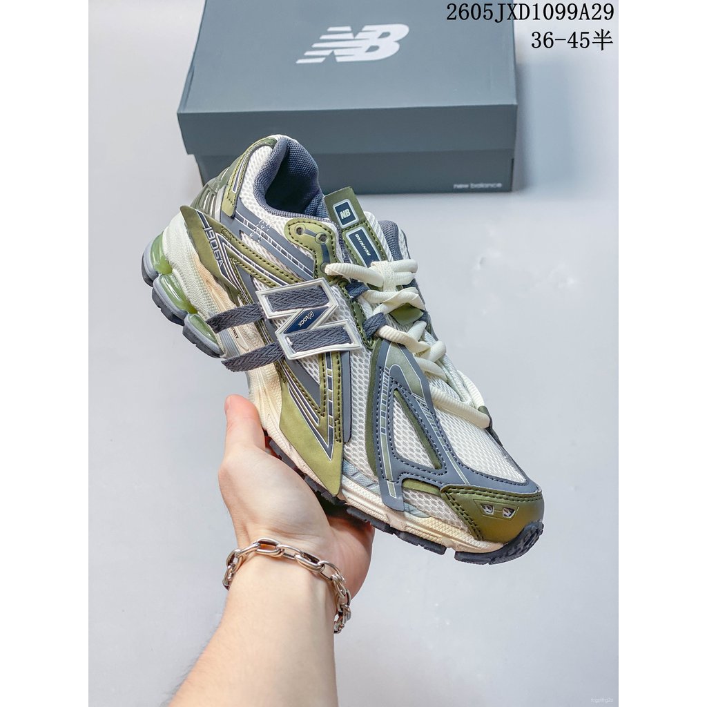 Sneaker NB1906R unisex, retro, phối màu đơn sắc, nhẹ, thoáng khí, sportstyle thời trang chính hãng