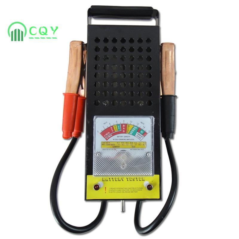Xe Kiểm Tra Pin 6V 12V 100 A Di Động Cơ Kim Loại Công Cụ Xe Tải Tải Tải Pin Thử Cho 75AH 100AH 120AH