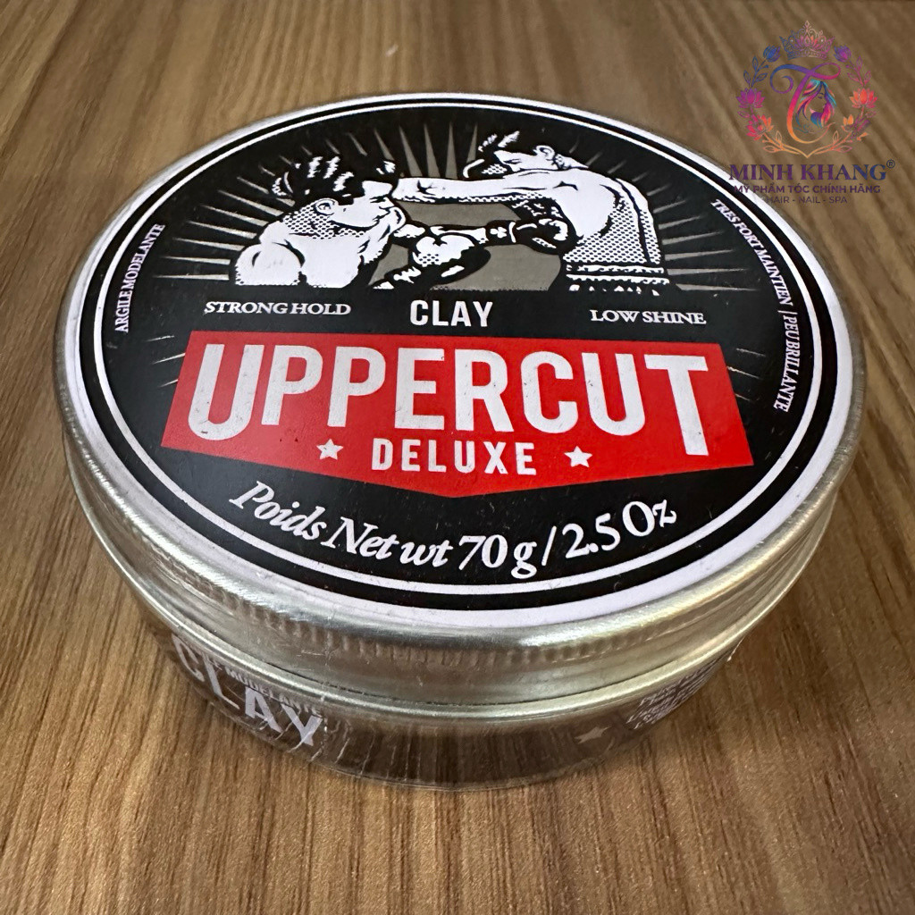 Sáp giữ nếp mạnh, độ hoàn thiện tự nhiên Uppercut Deluxe Clay 70gr [ MK ]