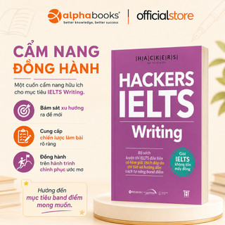 Sách > HACKERS IELTS: Writing (Tái bản mới nhất - Dòng sách ngoại ngữ GAMMA)