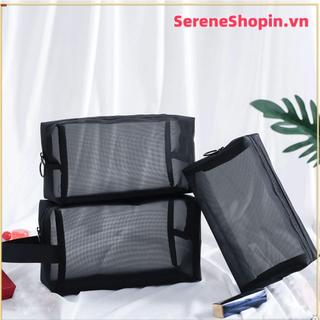 Túi đựng mỹ phẩm SERENE Túi xách nữ Gói lưới lưu trữ