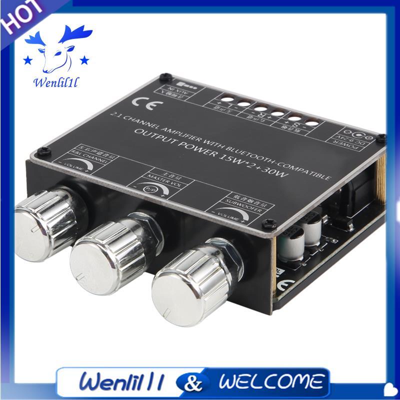 Mô-đun bảng khuếch đại công suất âm thanh Bluetooth XY-E30H 2.1 kênh Ứng dụng loa siêu trầm cao và t