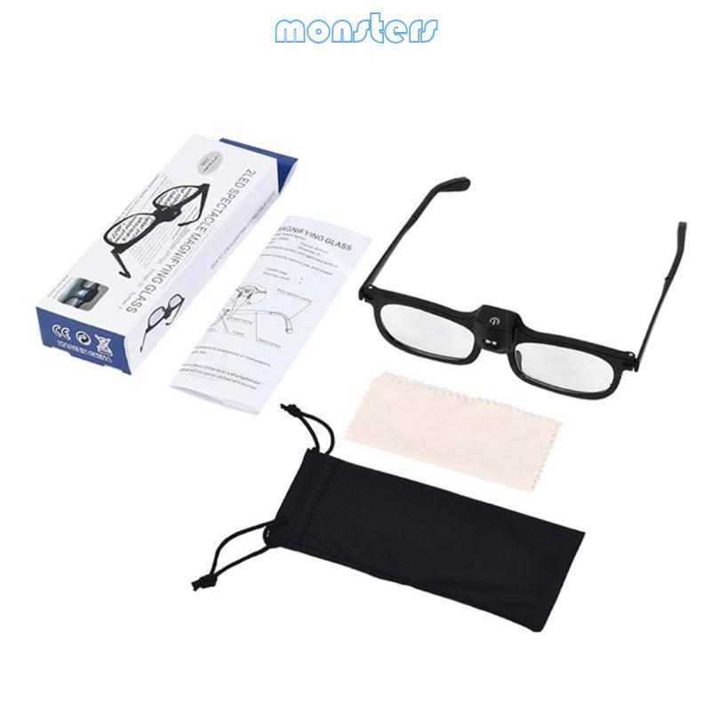 Mon 2-LED Headband cho đèn pha Jewellery Repair Magnifier-Magnifying Glass-Lou