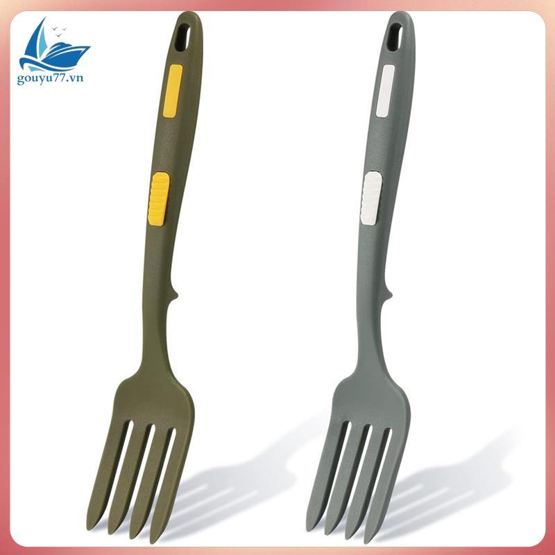 [gouyu77.vn] 2 Cái Nĩa Silicon Linh Hoạt Nĩa Nấu Ăn Silicon Chịu Nhiệt Để Nấu Ăn