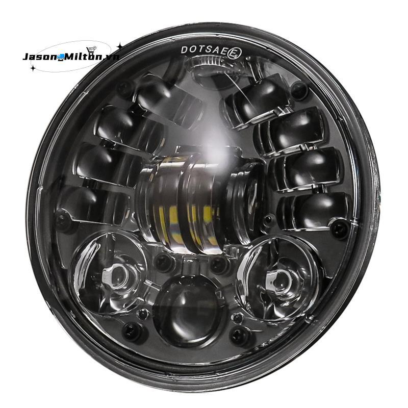 Đa Năng 5.75 Inch Đèn Pha LED 5 3 / 4 Inch LED DRL Hi / Lo 36W Chùm Xe Máy Bật Đèn Pha Chạy Ban Ngày