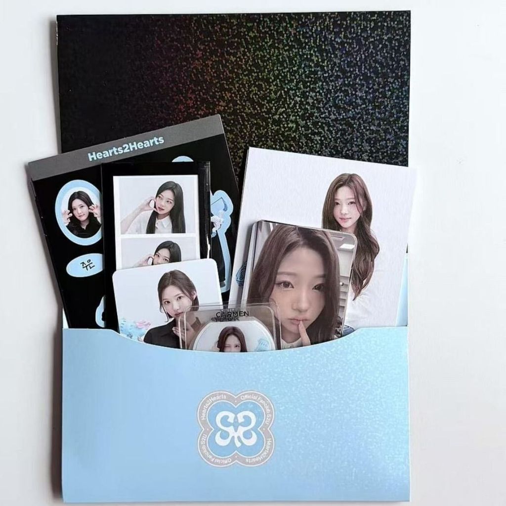 H2h album hearts2hearts giới hạn bộ quà tặng ngoại vi