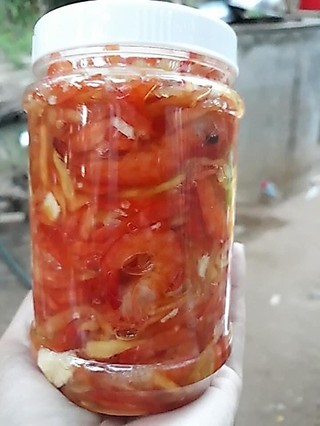 Mắm Tép / Tôm Trộn Đu Đủ 500g – Vị Mặn Mặn, Giòn Ngon, Ăn Liền