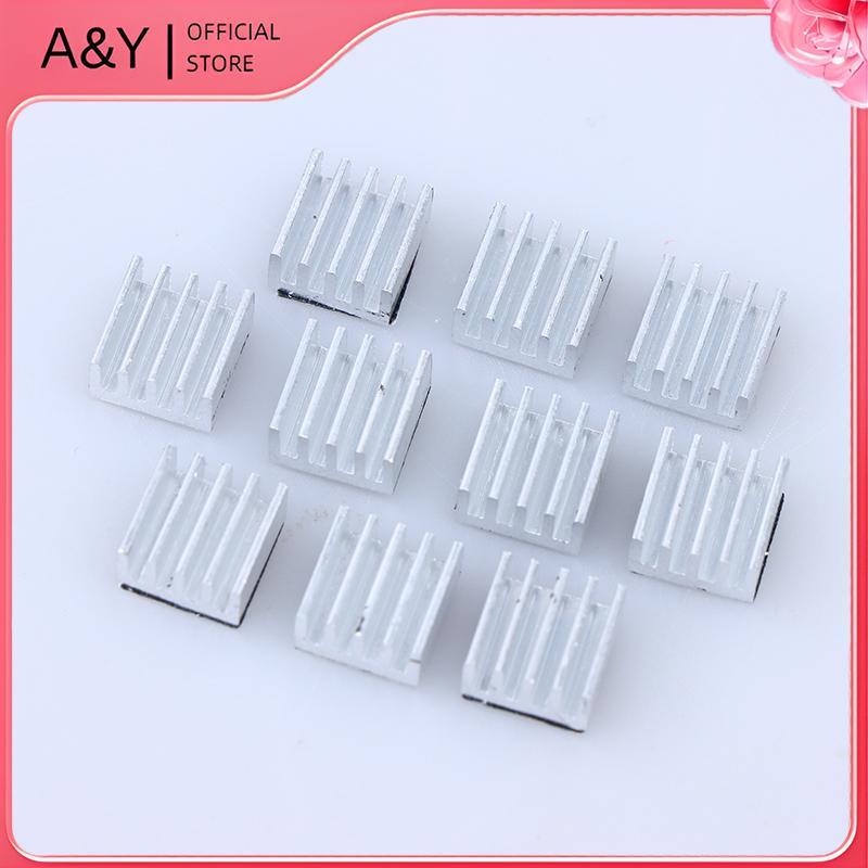 A & Y 10 Chiếc A4988 Trình Điều Khiển Bước Tản Nhiệt Nhôm Tản Nhiệt Tản Nhiệt Làm Mát Bộ Phận Máy In