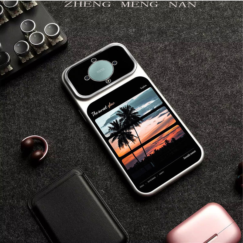 Thích hợp cho Honor X9A Honor X9B Honor X9C Honor X9 Honor X9C Smart New 3D in toàn màn hình màu bạc