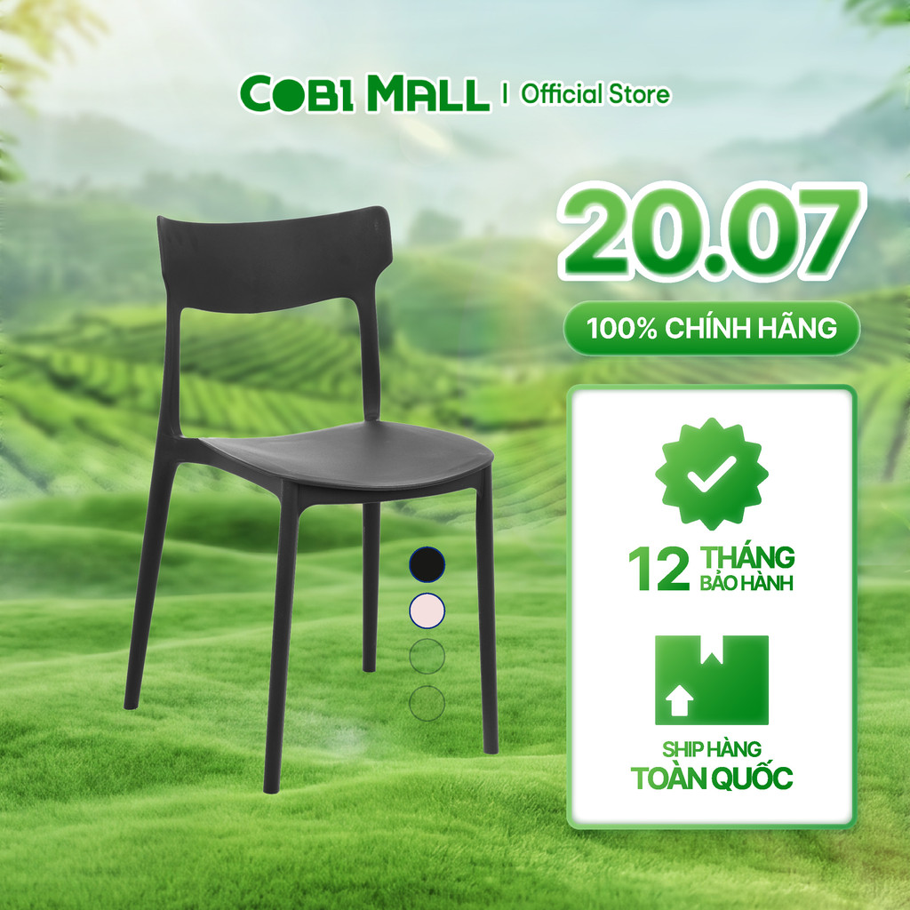 Ghế nhựa đúc cao cấp Nevada - Cobi Home