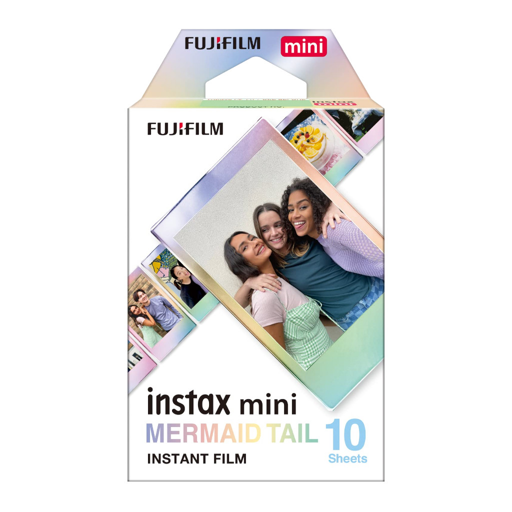 FILM INSTAX MINI Mermaid Tail (10 Tấm) - Film Viền Mermaid Tail Dành Cho Máy Ảnh & Máy In Instax Min