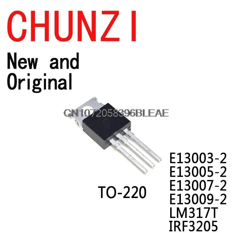 5 Chiếc Transistor TO-220 E13003 E13005 E13007 E13009 IRF3205 E13003-2 E13005-2 E13007-2 E13009-2 LM