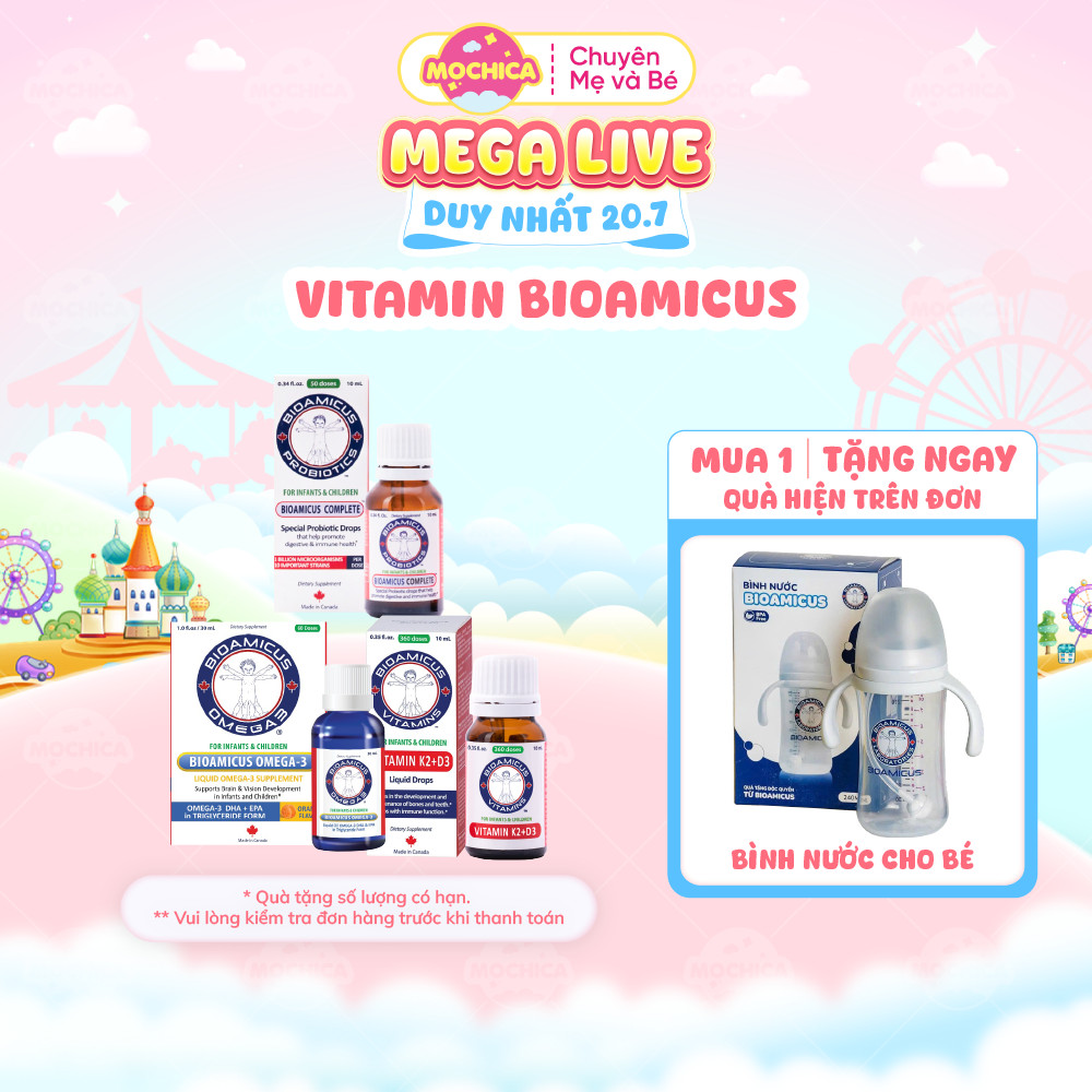 Men vi sinh 10 chủng BioAmicus Complete 10ml _Mochica