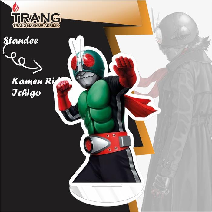Standee Figure Akrilik Kamen Rider Ichigo / Standing Action figure Acrylic Kamen Rider Ichigo - Styl