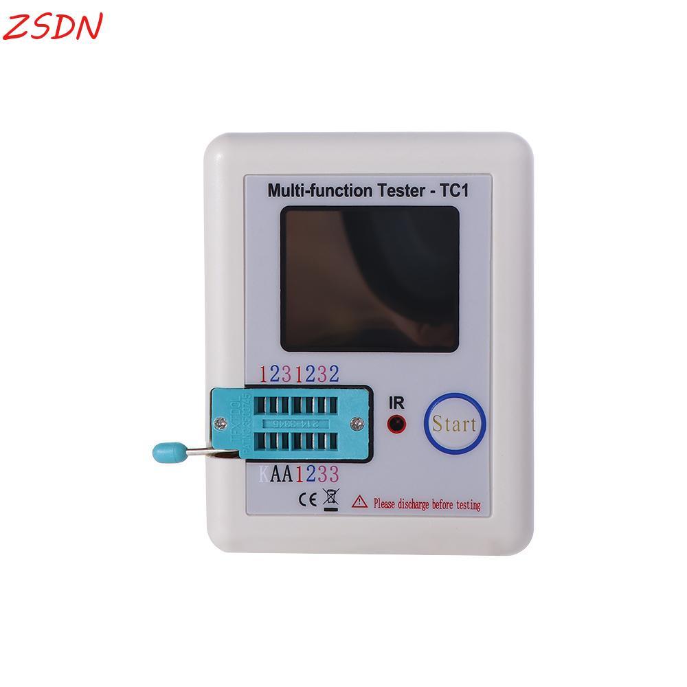 ZSDN Máy kiểm tra độ dẫn điện nhiều mét ZSDN 1.8 “TFT LCR-TC1 MOSFET NPN PNP Triac MOS LCD Diode Tụ 