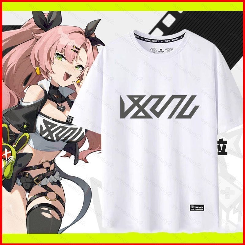 Zenless Zone Zero trò chơi Nicole Demara Cosplay vải 3D mùa hè Áo thun ngắn tay Anime