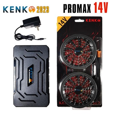 Pin gắn áo điều hoà 14V KENKO PROMAX dung lượng 26000mAh. dùng 8-18 tiếng